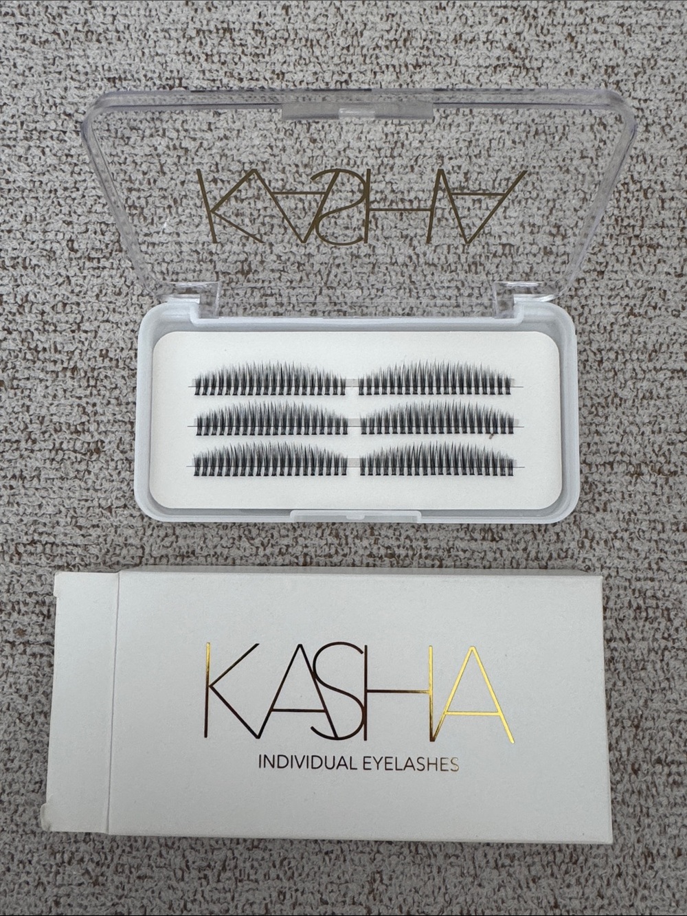 Kasha Individual Eyelashes - Individual Flares